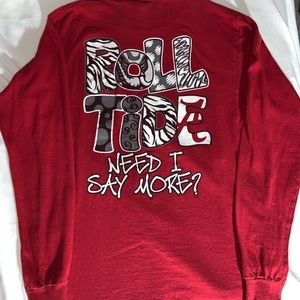**SOLD** Alabama Crimson Tide Ladies Small LS T-shirt